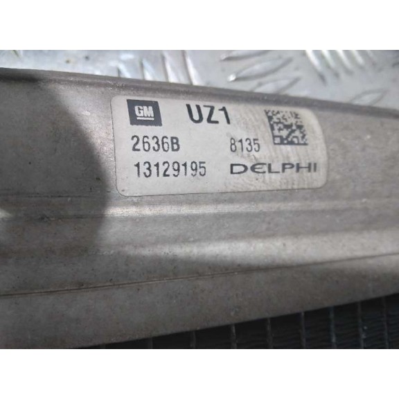 Recambio de condensador / radiador aire acondicionado para opel astra gtc cosmo referencia OEM IAM 13129195  