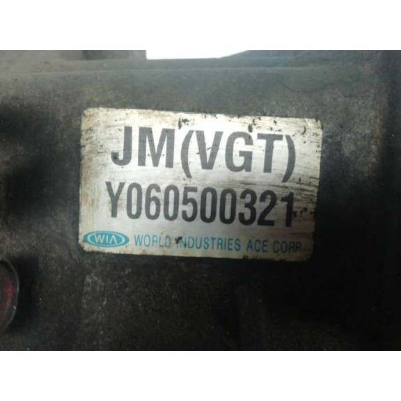 Recambio de caja cambios para hyundai tucson (jm) 2.0 crdi comfort (4wd) referencia OEM IAM S614JE 6V 4X4 B 173.505KM