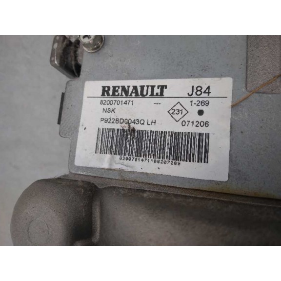 Recambio de columna direccion para renault grand scenic 1.9 dci (130cv) referencia OEM IAM 8200701471  