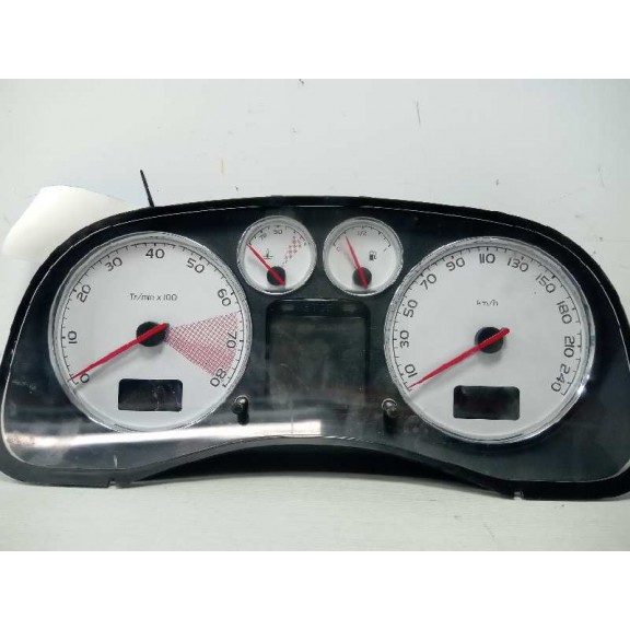 Recambio de cuadro instrumentos para peugeot 307 cc (s2) básico referencia OEM IAM P9655925780A01 281122014 SAGEM