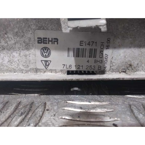 Recambio de radiador agua para audi q7 (4l) 3.0 tdi referencia OEM IAM 7L6121253B  
