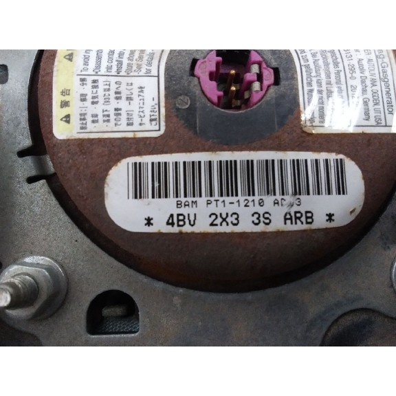 Recambio de airbag delantero izquierdo para peugeot 207 cc 1.6 16v referencia OEM IAM 96500674ZD 2 PIN 