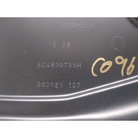Recambio de elevalunas trasero izquierdo para volkswagen passat berlina (3c2) advance referencia OEM IAM  SOLO PANEL 3C4839755H