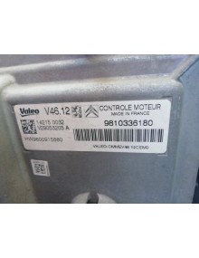 Recambio de centralita motor uce para peugeot 2008 (--.2013) style referencia OEM IAM 9810336180  