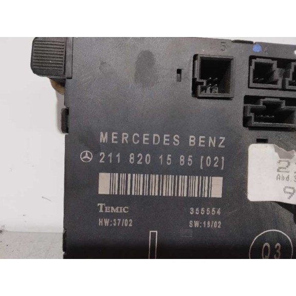 Recambio de modulo confort para mercedes-benz clase e (w211) berlina referencia OEM IAM 2118201585  