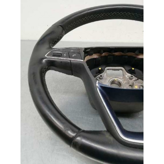 Recambio de volante para seat leon st (5f8) reference referencia OEM IAM 5F0419091L CON MANDOS SIN AIRBAG 5F0419091LMJT