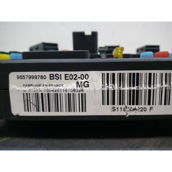 Recambio de centralita bsi para citroën xsara picasso 1.6 hdi 90 sx referencia OEM IAM 9657999780  