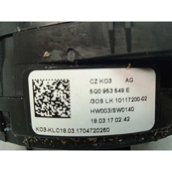 Recambio de anillo airbag para seat leon st (5f8) reference referencia OEM IAM 5Q0953549E  