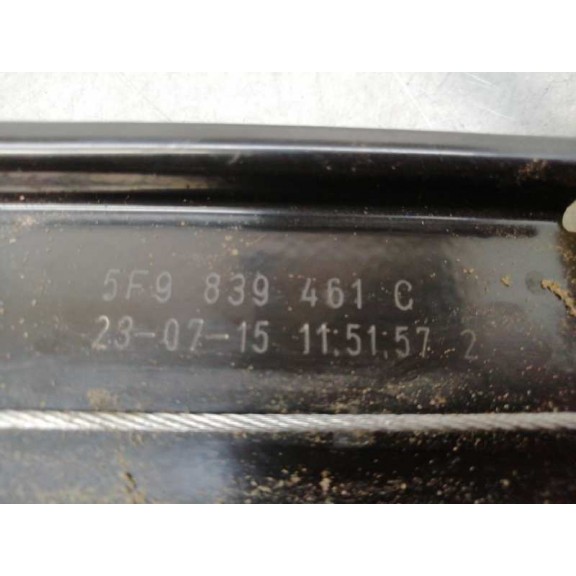 Recambio de elevalunas trasero izquierdo para seat leon st (5f8) reference referencia OEM IAM 5F9839461C SOLO MECANISMO 5F983946