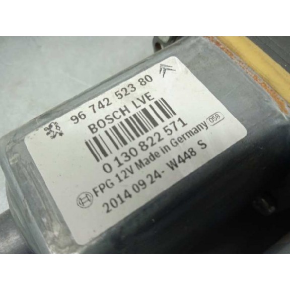 Recambio de elevalunas delantero izquierdo para citroën c4 cactus feel referencia OEM IAM 9674252380 9810287780 2 PINS