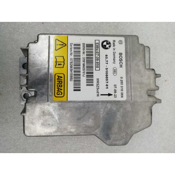 Recambio de centralita airbag para bmw serie 3 berlina (e90) 320d referencia OEM IAM 65779166057 9166057 6577916605701
