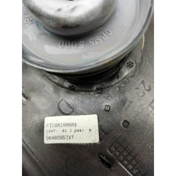 Recambio de retrovisor derecho para peugeot 206+ básico referencia OEM IAM 96480957XT 7 CABLES ROJO