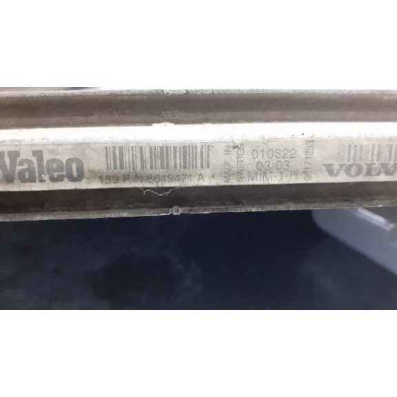 Recambio de intercooler para volvo s60 berlina 2.4 t / 2.5 t referencia OEM IAM 8649471A  