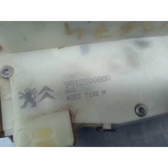 Recambio de cerradura puerta delantera izquierda para peugeot 208 active referencia OEM IAM 9812500880 40537192N 6 PINS