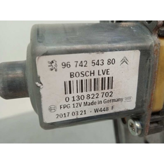 Recambio de elevalunas delantero derecho para peugeot 208 active referencia OEM IAM 9673154380 9674254380 5P 2 PINS