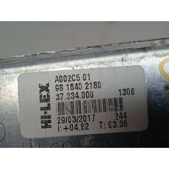 Recambio de elevalunas delantero izquierdo para peugeot 208 active referencia OEM IAM 9816402180 9816401780 5P 6 PINS