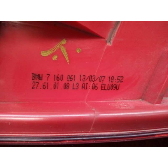 Recambio de piloto trasero izquierdo para bmw serie 3 touring (e91) 320d referencia OEM IAM 7160061  