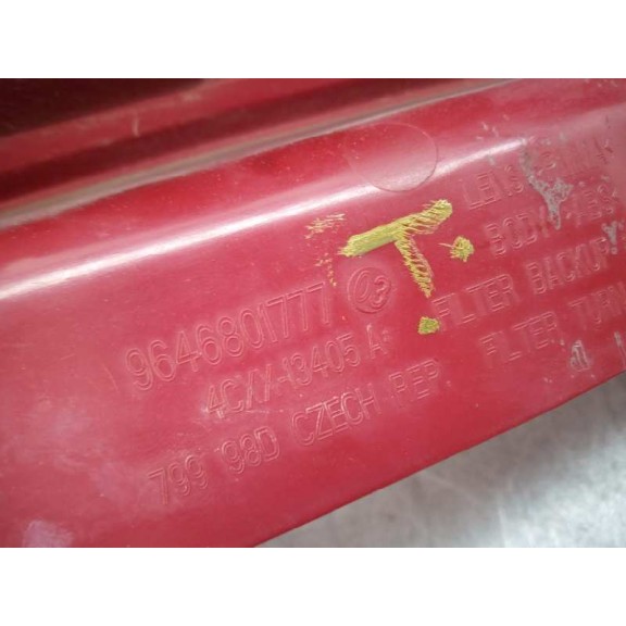 Recambio de piloto trasero izquierdo para citroën c4 coupe vtr plus referencia OEM IAM 9646801777  