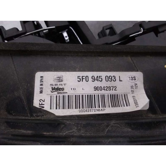 Recambio de piloto trasero izquierdo interior para seat leon (5f1) style visio edition referencia OEM IAM 5F0945093L  