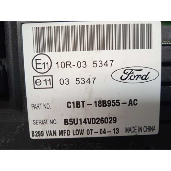 Recambio de display para ford fiesta (ccn) referencia OEM IAM C1BT18B955AC  