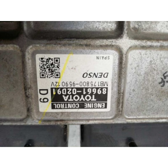 Recambio de centralita motor uce para toyota auris luna referencia OEM IAM 8966102D91 MB1758009590 