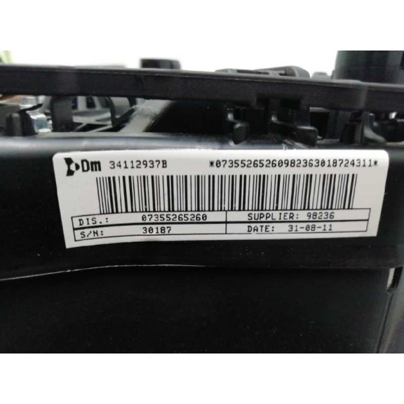 Recambio de airbag delantero izquierdo para peugeot bipper 1.3 16v hdi fap referencia OEM IAM 07355265260 7355265260 