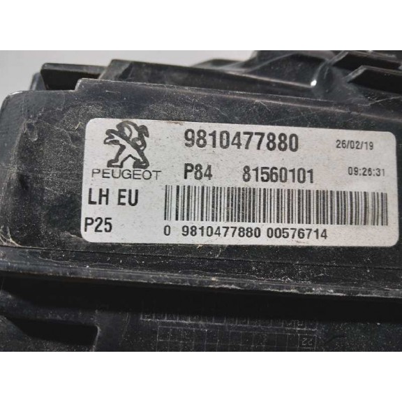 Recambio de piloto trasero izquierdo interior para peugeot 3008 style referencia OEM IAM 9810477880  