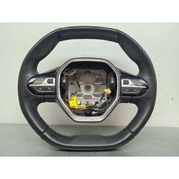 Recambio de volante para peugeot 3008 style referencia OEM IAM 98105487AU 34199117E CON MANDOS