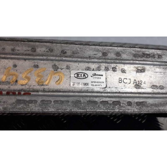 Recambio de intercooler para kia carnival 2.9 crdi vgt active referencia OEM IAM 28190-4X90X 28190-4X90X 