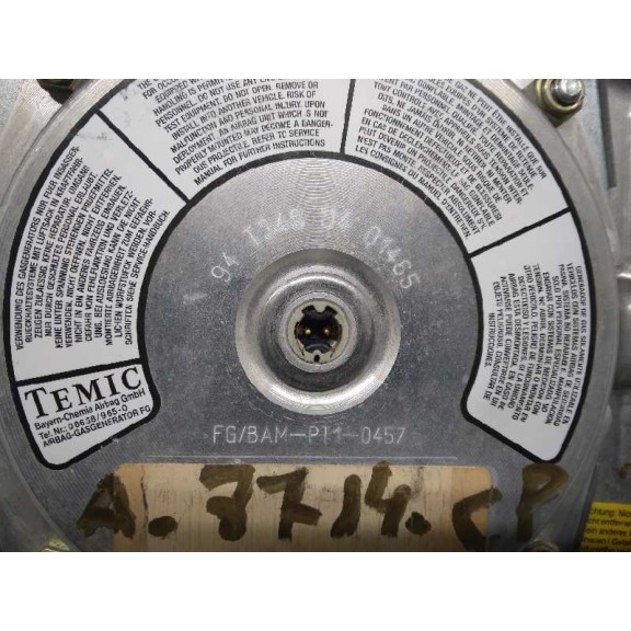 Recambio de airbag delantero izquierdo para opel tigra referencia OEM IAM PT10457  