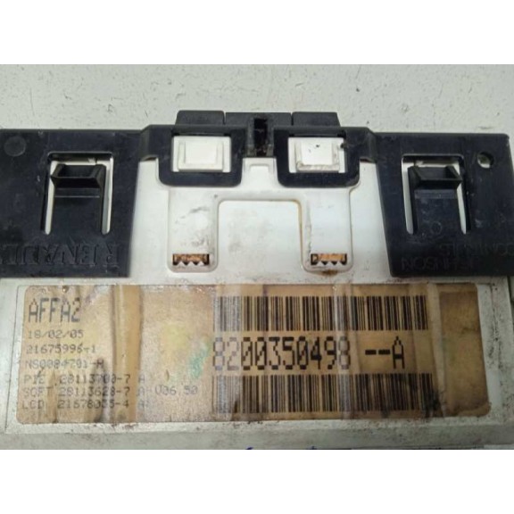 Recambio de display para renault megane ii berlina 5p confort authentique referencia OEM IAM 8200350498 8200350498A 