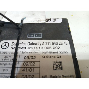 Recambio de modulo electronico para mercedes-benz clase e (w211) berlina e 220 cdi (211.006) referencia OEM IAM A2115402545  