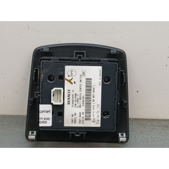 Recambio de mando multifuncion para renault scenic iii 1.2 tce referencia OEM IAM 253b00345r  