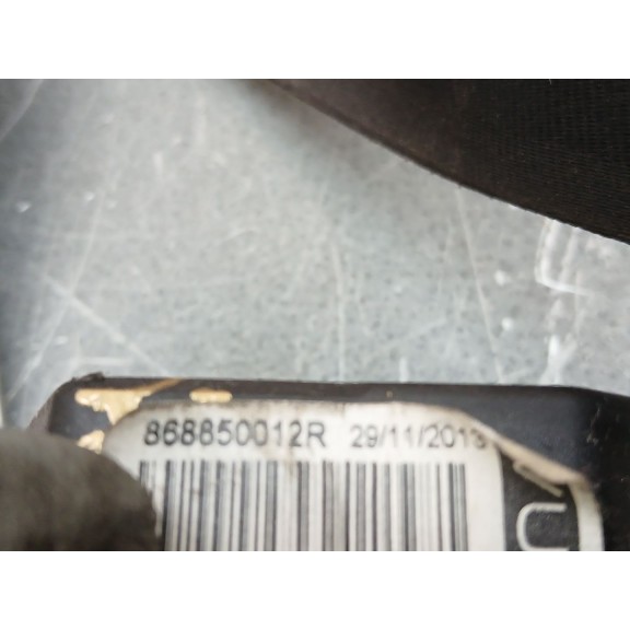Recambio de cinturon seguridad delantero izquierdo para renault scenic iii 1.2 tce referencia OEM IAM 868850012r  