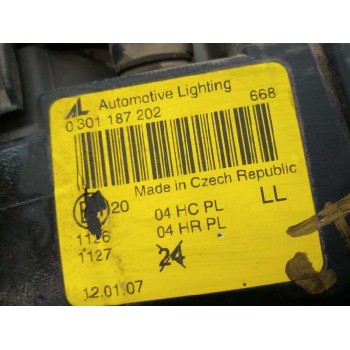 Recambio de faro derecho para bmw serie 3 compact (e46) 320td referencia OEM IAM 0301187202  