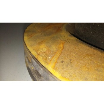 Recambio de disco freno delantero para nissan juke (f15) kuro referencia OEM IAM   