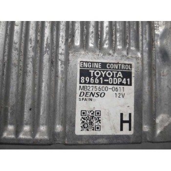 Recambio de centralita motor uce para toyota yaris active referencia OEM IAM 896610DP41 2756000611 MB2756000611