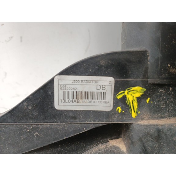 Recambio de radiador agua para chevrolet orlando 1.8 cat referencia OEM IAM   