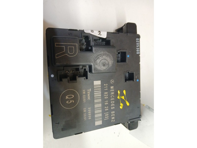 Recambio de modulo electronico para mercedes-benz clase e (w211) berlina e 220 cdi (211.006) referencia OEM IAM 2118201626  