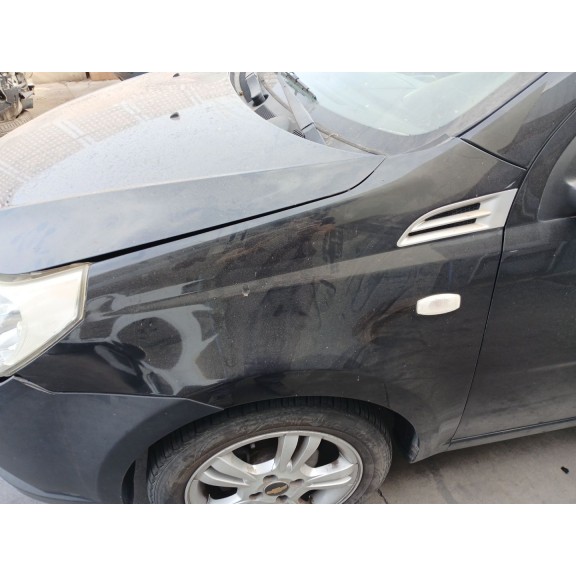 Recambio de aleta delantera izquierda para chevrolet aveo / kalos sedán (t250, t255) 1.4 referencia OEM IAM   