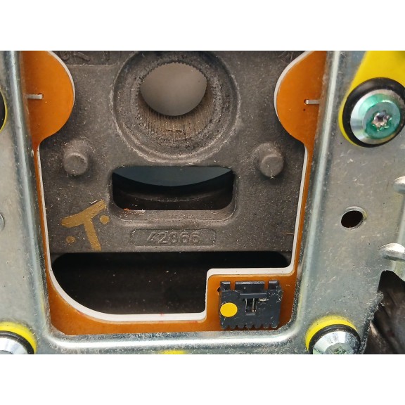 Recambio de volante para jaguar xj executive referencia OEM IAM 42866 SIN AIRBAG desgastado