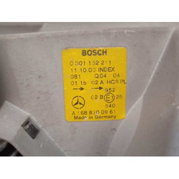 Recambio de faro izquierdo para mercedes-benz clase a (w168) 140 (168.031) referencia OEM IAM A1688200961 1ª SERIE 0301152211