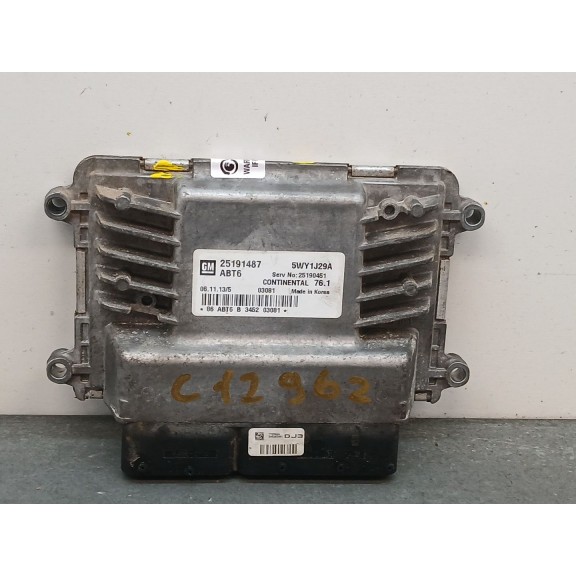 Recambio de centralita motor uce para chevrolet orlando 1.8 cat referencia OEM IAM 25191487  