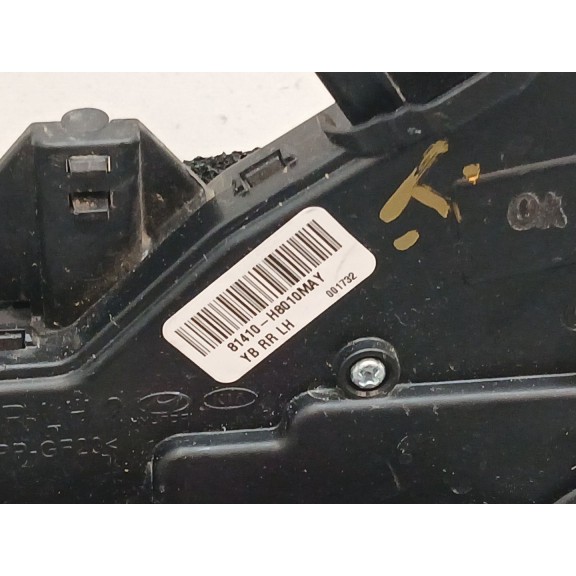 Recambio de cerradura puerta trasera izquierda para kia rio 1.0 t-gdi hybrid referencia OEM IAM 81410h8010  4 pines