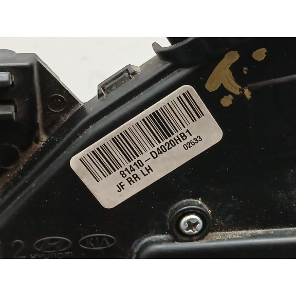 Recambio de cerradura puerta trasera izquierda para kia optima business referencia OEM IAM 81410d4020hb1 5 pines 