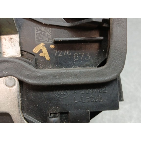 Recambio de cerradura puerta trasera izquierda para bmw x5 (e70) xdrive30d referencia OEM IAM 7276673 4 pines 