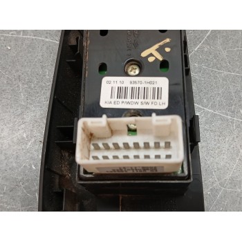 Recambio de mando elevalunas delantero izquierdo para kia pro_cee´d drive referencia OEM IAM 935701h021 2 teclas 