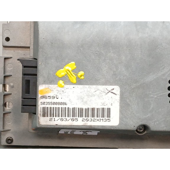 Recambio de sistema audio / radio cd para peugeot 607 (s2) básico referencia OEM IAM 9659048180  