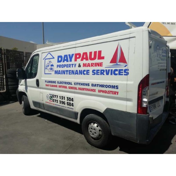 peugeot boxer caja cerrada (bat. 3450) (333) del año 2013