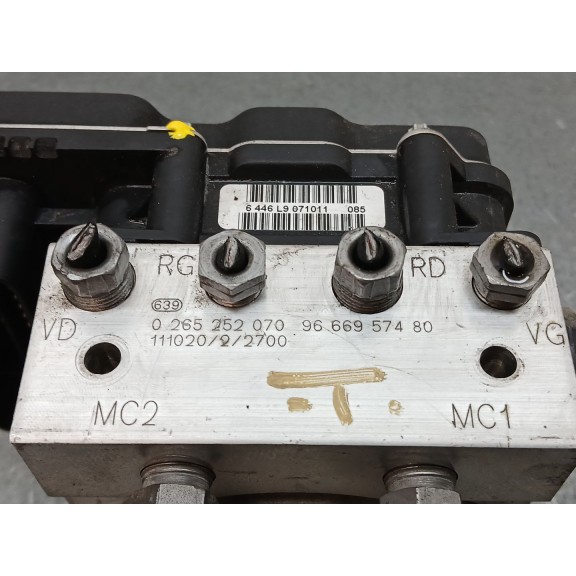 Recambio de abs para peugeot 308 i (4a_, 4c_) 1.4 16v referencia OEM IAM 9666957480  0265252070